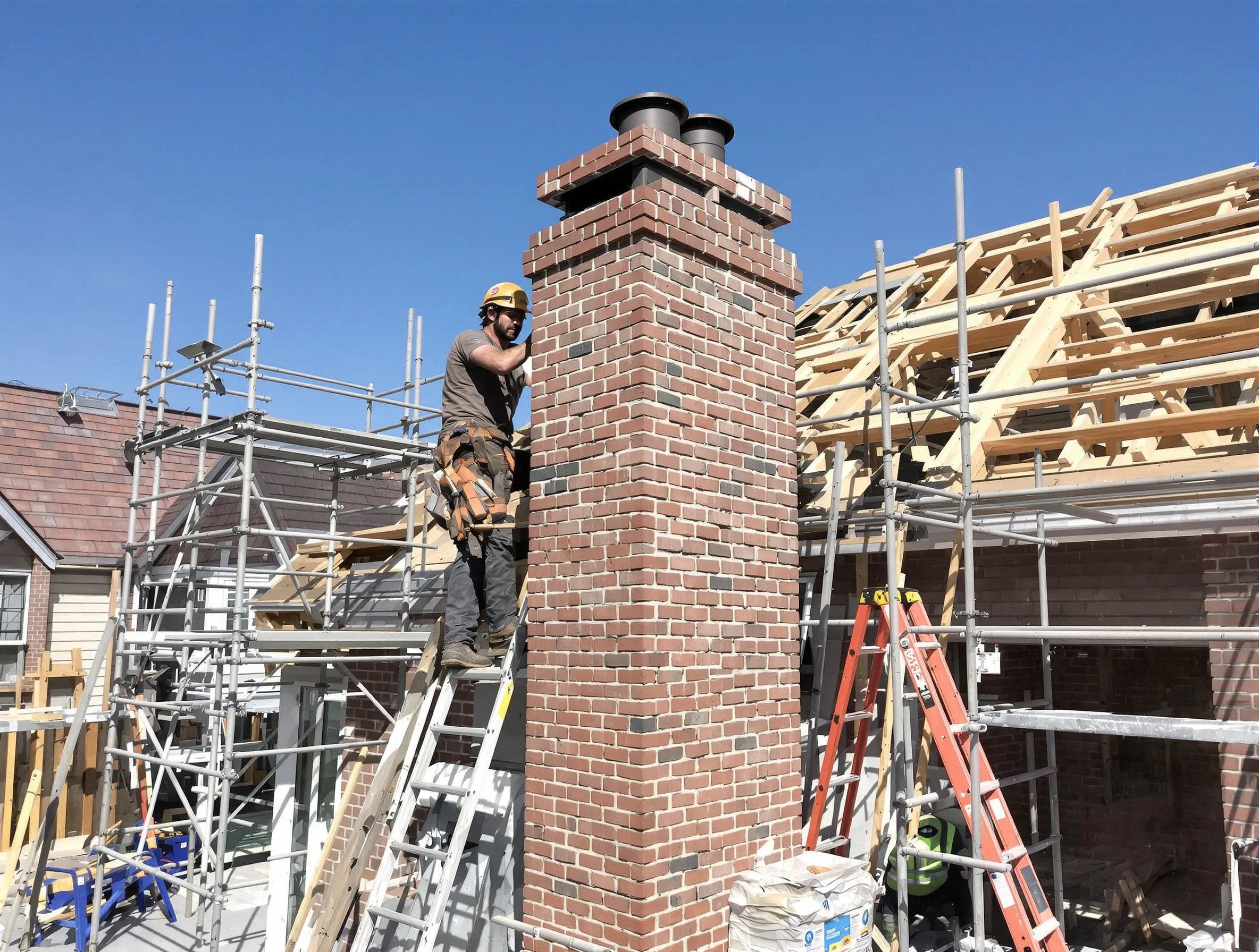 New chimney installation completed by Carnegie Chimney Sweep in Carnegie, PA