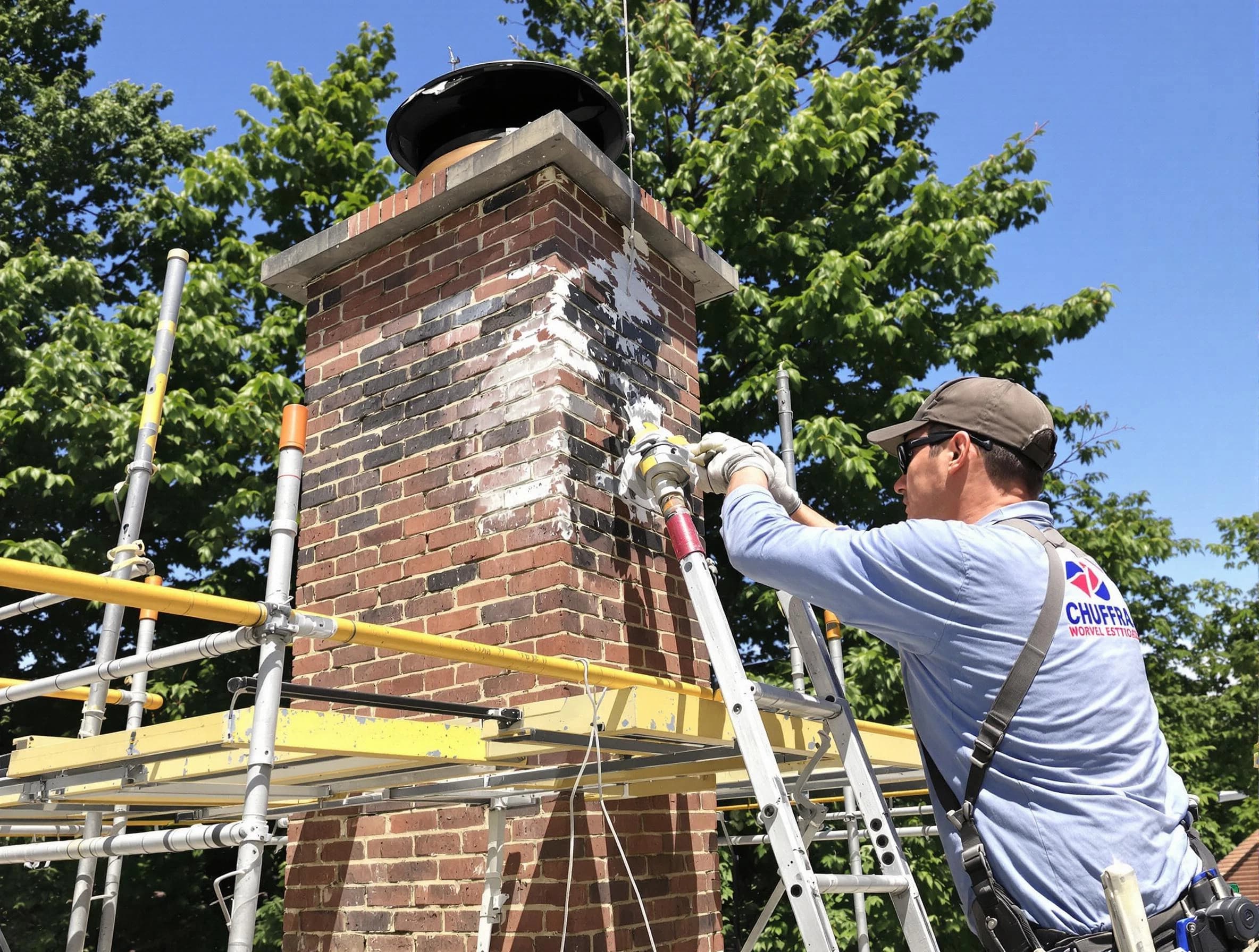 Structural chimney repair by Carnegie Chimney Sweep in Carnegie, PA