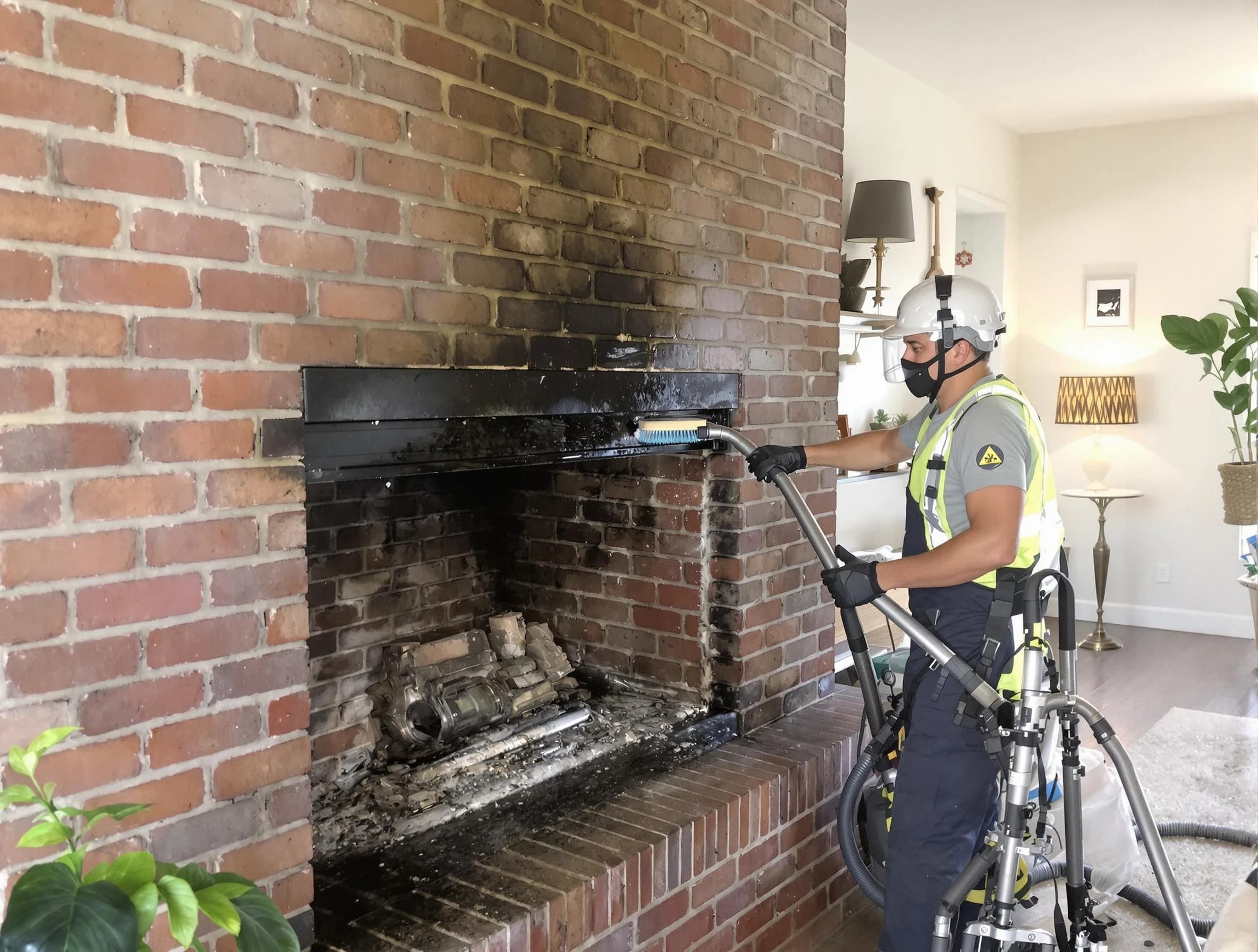 Carnegie Chimney Sweep providing fireplace cleaning services in Carnegie, PA