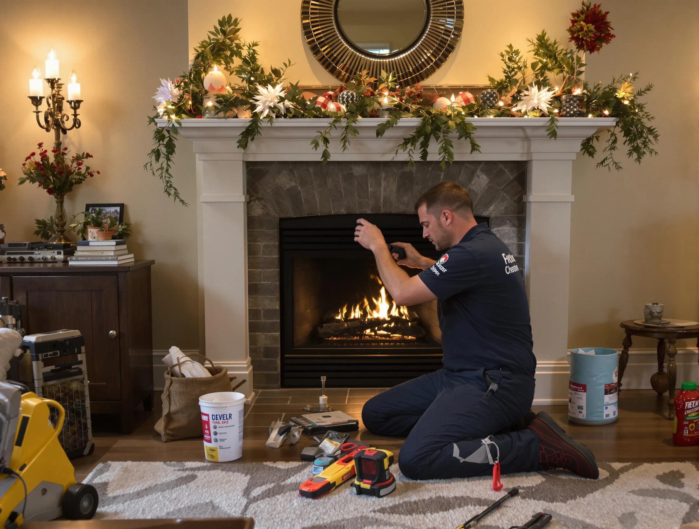 Carnegie Chimney Sweep offering fireplace maintenance services in Carnegie, PA