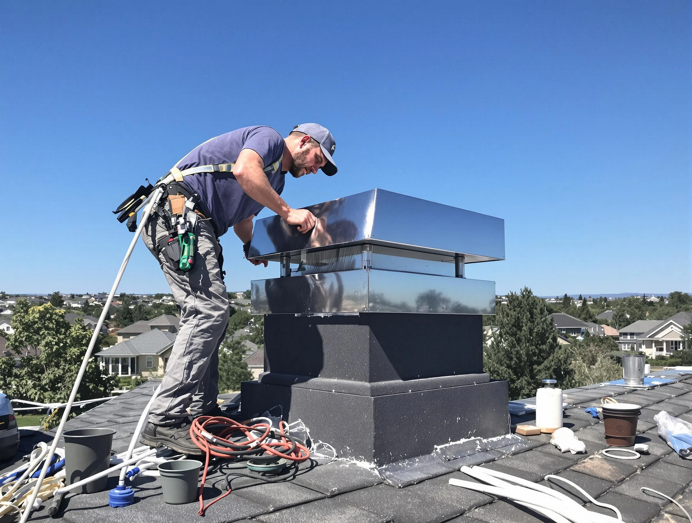 Chimney Cap Services in Carnegie