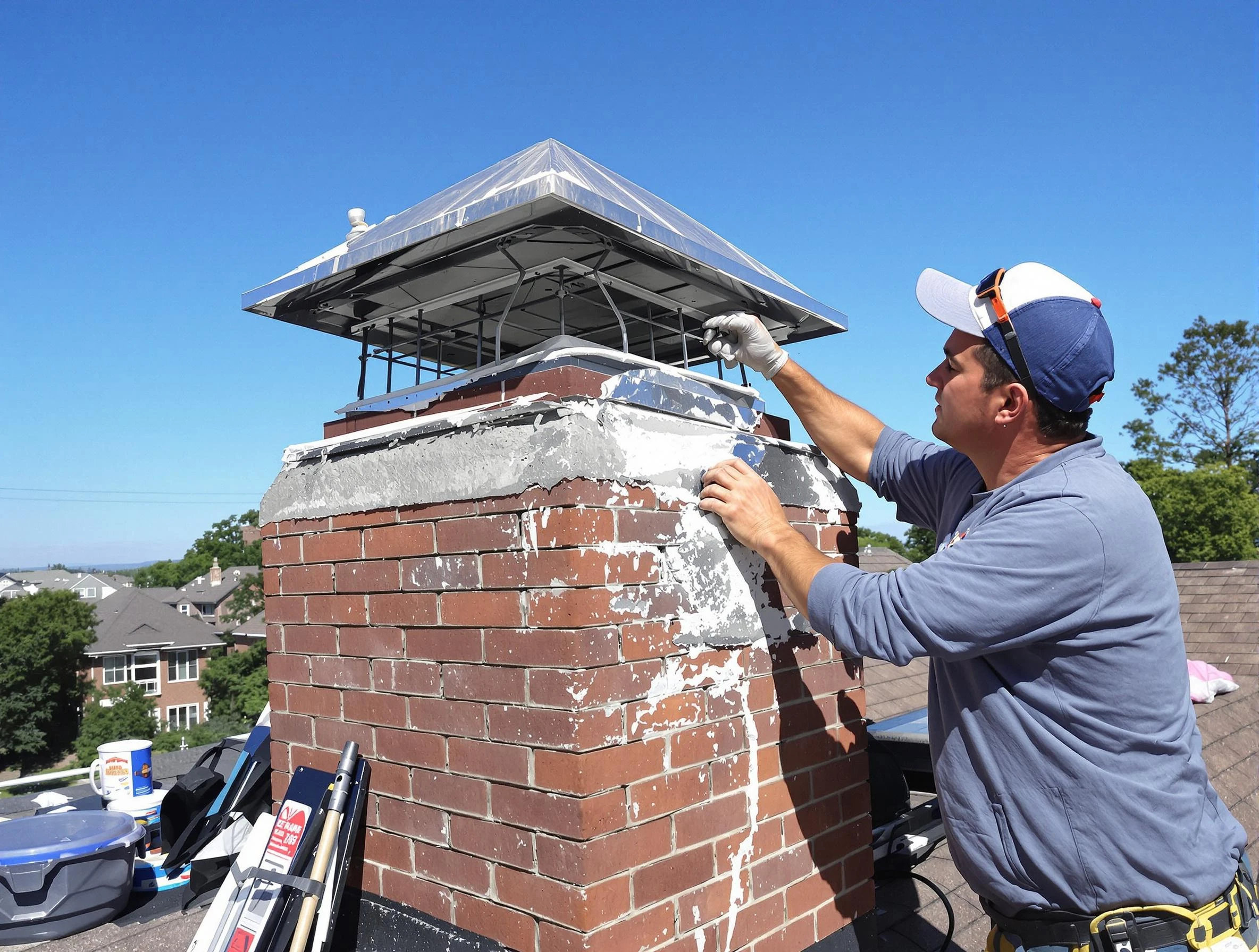Chimney Crown Services in Carnegie