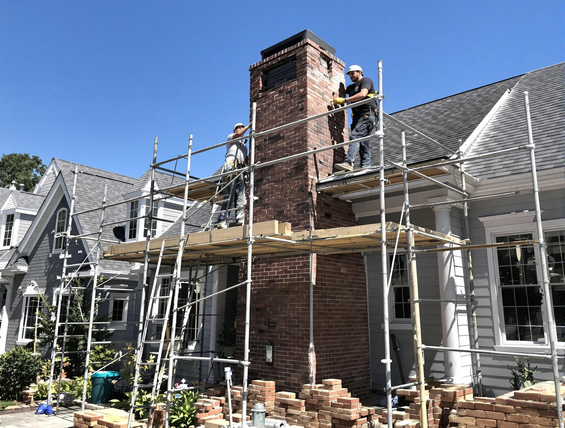 Chimney Rebuilding in Carnegie