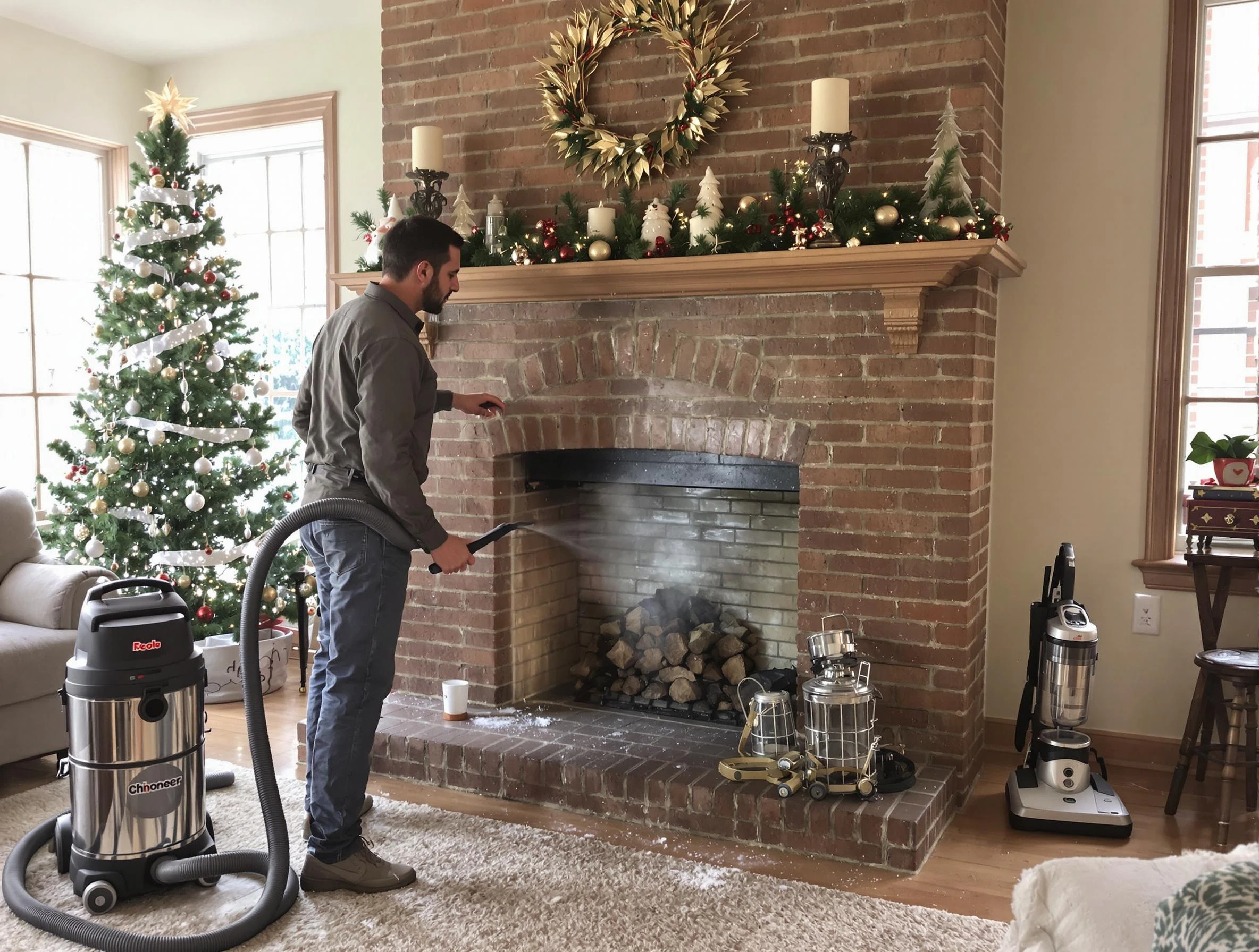 Fireplace Cleaning in Carnegie