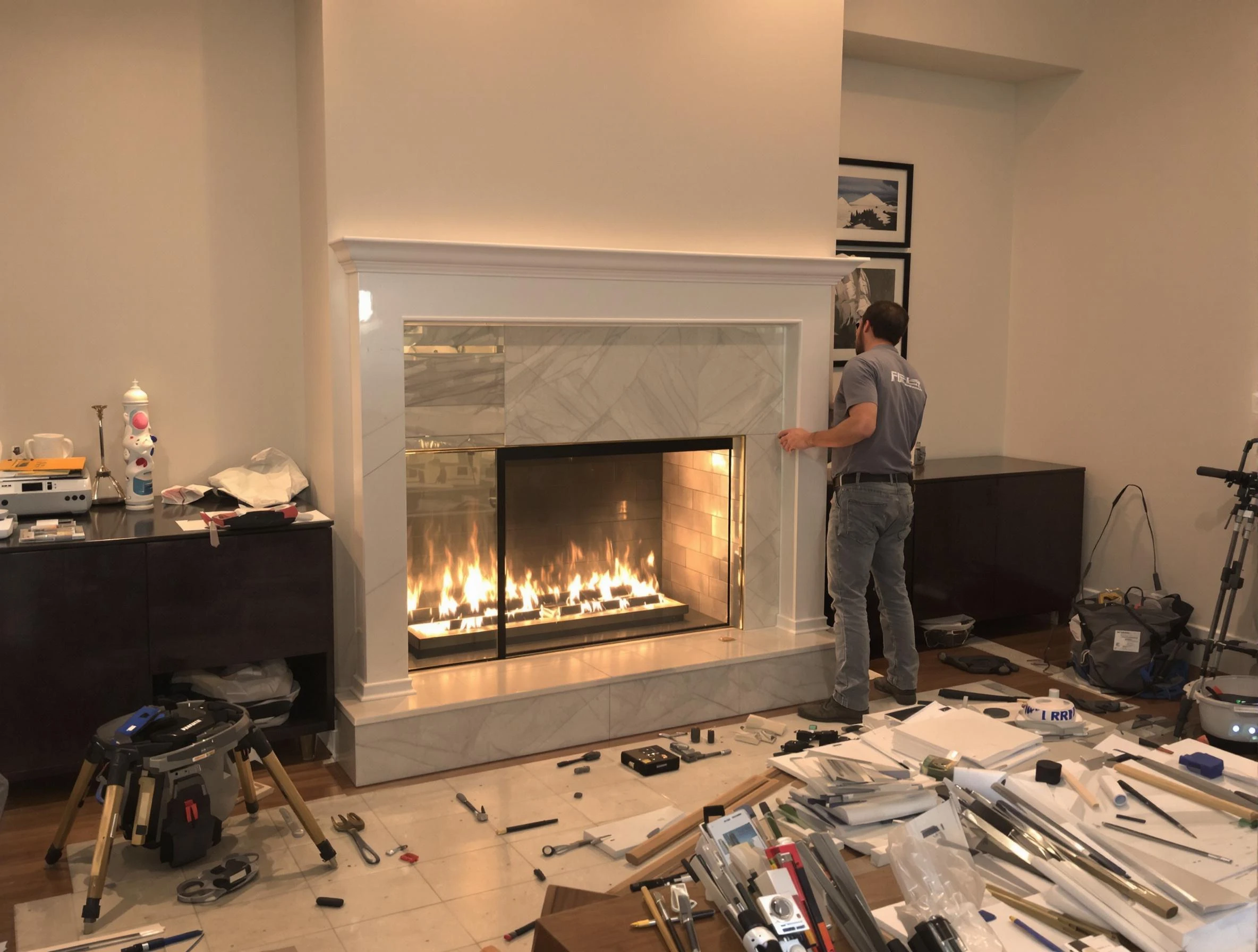 Fireplace Installation in Carnegie