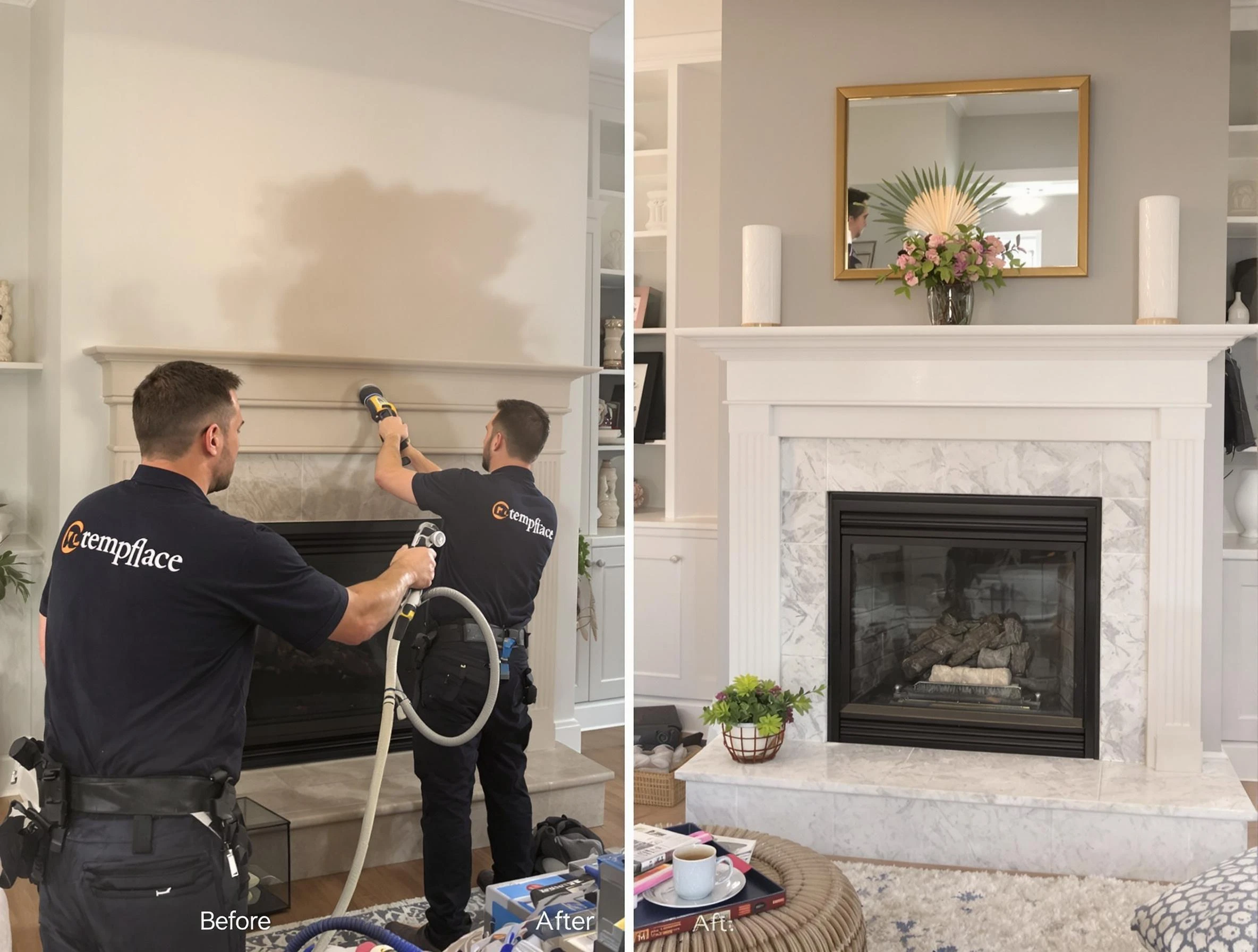 Professional soot removal by Carnegie Chimney Sweep team in Carnegie, PA